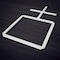 Ekena Millwork Medium Burnett Decorative Fretwork Wall Panels in Architectural PVC, 28 7/8"W x 15 3/8"H x 3/8"T WALP16X16BUR - alternate 3